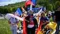 Stovky lidí v Brně demonstrovaly proti Pouti smíření se Sudetskými Němci Stovky lidí v Brně demonstrovaly proti Pouti smíření se Sudetskými Němci