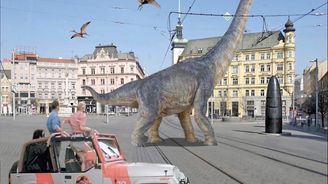 Pozitivní dopad koronaviru: Do Čech se vrací zebry, koaly i narvalové. V Brně lidé pozorovali dinosaury