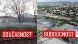 Hala pro MS 2024 v hokeji v Brně: Začne se bourat 21 baráků na výstavišti