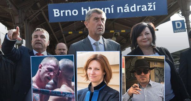 Babišovu favoritovi jdou po krku mafián, advokátka i kickboxer. Brno čeká volební řež