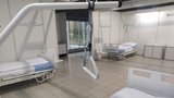 Brno otevřelo záložní nemocnici na výstavišti: 302 lůžek, speciální tým a zatím žádný pacient