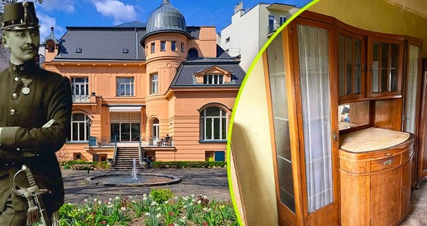 Návrat do vily Löw-Beer: Zachránili stoletý sekretář, měl skončit v kamnech!