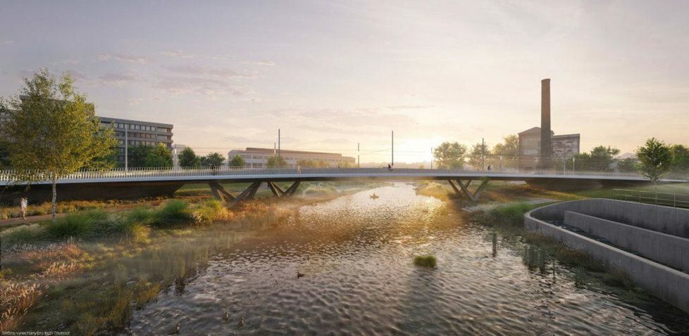 Most přes Svitavu navrhnou pro Brno v Londýně. Stát bude 220 milionů.