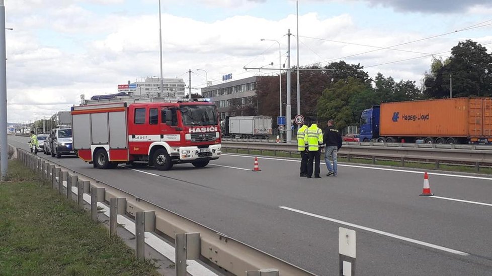 V Brně ve Vídeňské ulici se ve čtvrtek po poledni srazil autobus s nákladním vozem. Jedna cestující nepřežila, dalších sedm lidí se zranilo.