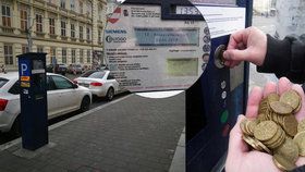 Než půjdete v Brně zaplatit parkování, rozbijte prasátko! Automaty berou pouze mince. Potřeba jich je až půl kila! Nové automaty na karty budou až na konci prázdnin.