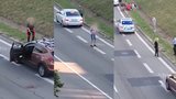 Otřesné video z Brna: Žena bodla muže v autě! Kvůli rozvodu!