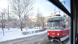 Nákladní auto poničilo troleje v Brně: Čtyři linky tramvají musely nahradit autobusy