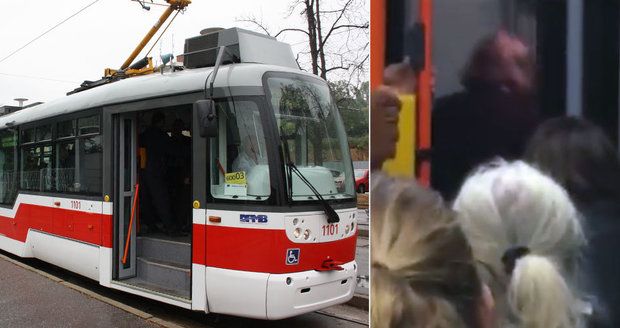 Ku*va, seš blbej, vo*e, nebo vymaštěnej? Řidička brněnské tramvaje vyhodila cestujícího