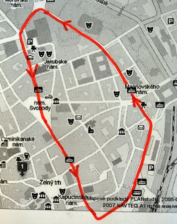 Po této trase chtějí v Brně na 1. Máje pochodovat extremisté. Pokud začnou s výtržnostmi, může být v pátek v moravské metropoli pořádně horko!