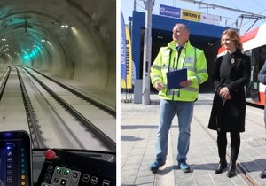 Brno v pátek představilo nový tunel na Žabovřeské.