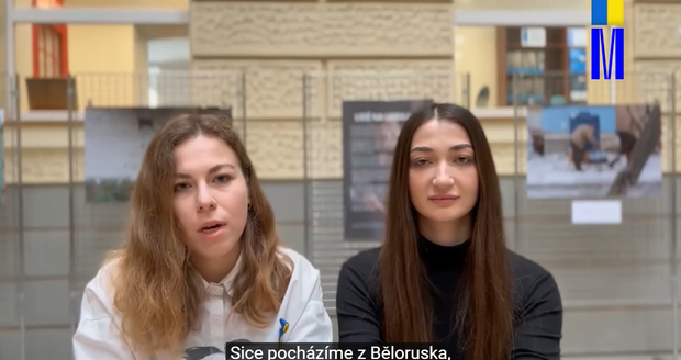 Ruští a běloruští studenti z Brna: Jsme proti válce! Hrozí jim za to až 25 let vězení