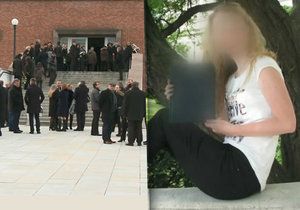 Poslední rozloučení s ubodanou studentkou z Brna: S Katkou se přišly rozloučit desítky lidí