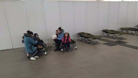 Brno na výstavišti otevřelo asistenční centrum pro uprchlíky z Ukrajiny: Doklady, lékařská péče, strava