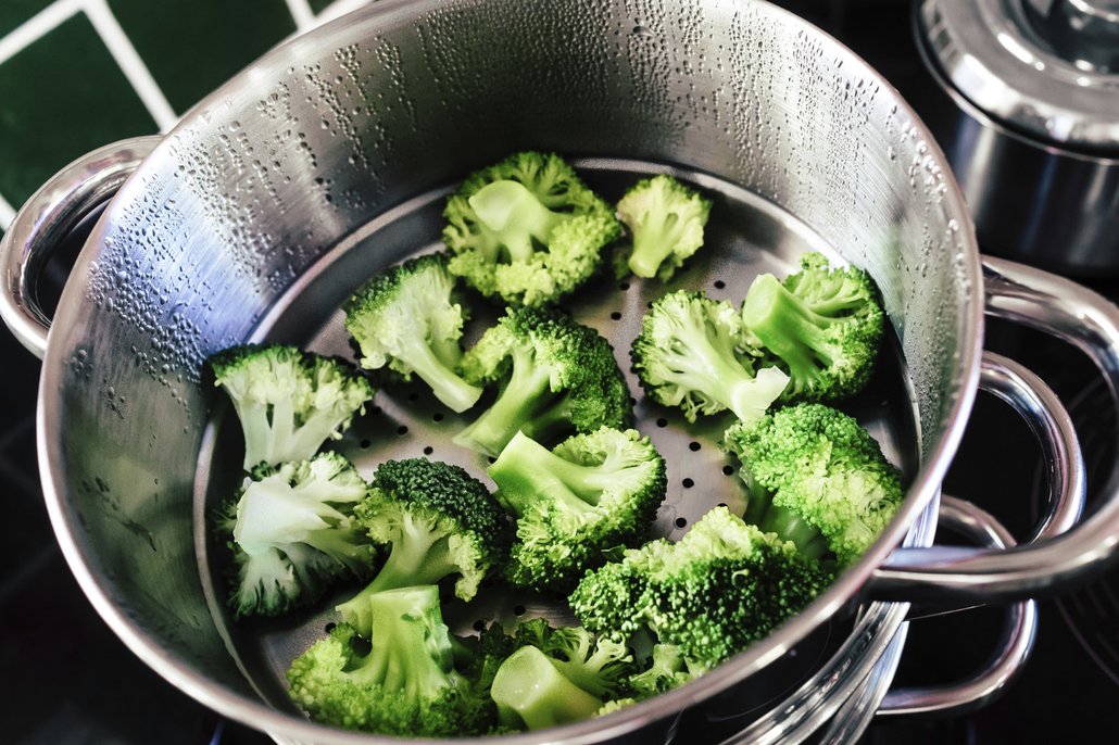 Brokolice vařená v páře vám pomůže vyhnout se zbytečnému tuku navíc