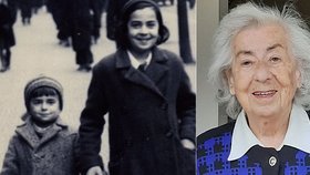 Broňa (93) v jedenácti letech utekla před nacisty do Anglie: Její rodina zahynula v Osvětimi!