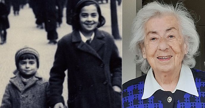 Broňa (93) v jedenácti letech utekla před nacisty do Anglie: Její rodina zahynula v Osvětimi!