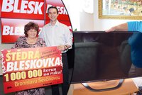 Štědrá Bronislava Ševčíková (64): Vyhrála v Bleskovce milion a polovinu už rozdala!