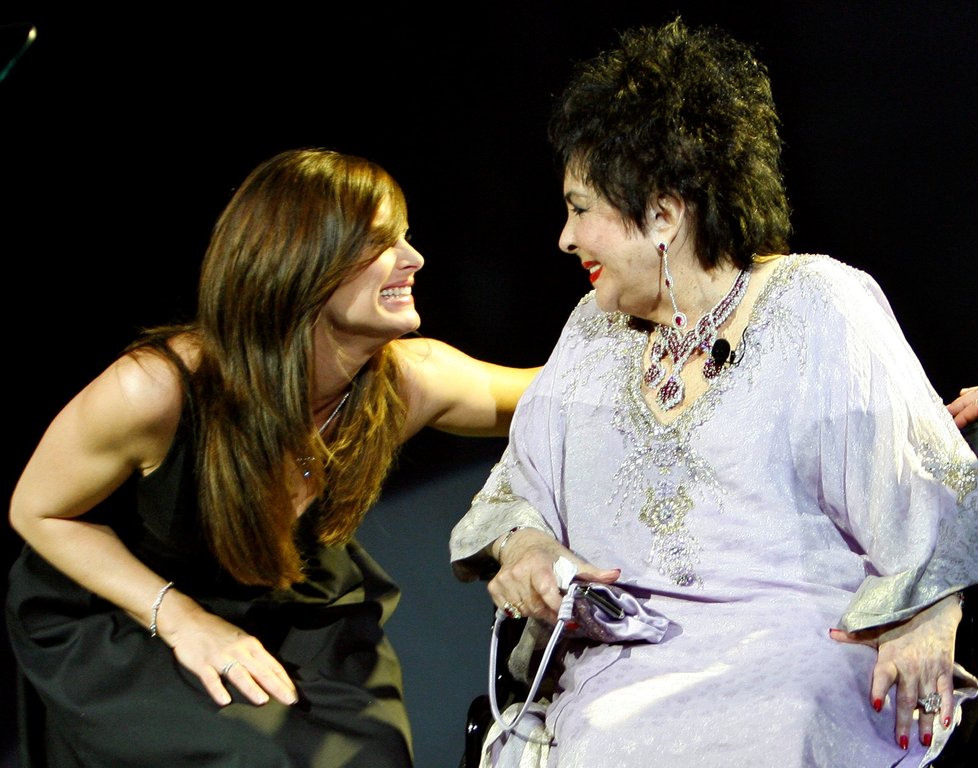 Brooke Shields a Elizabeth Taylor