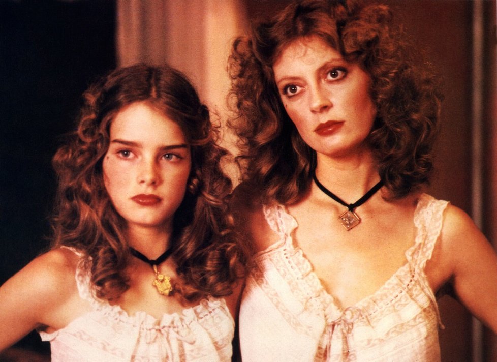 Děvčátko (1978) - Brooke Shields a Susan Sarandon