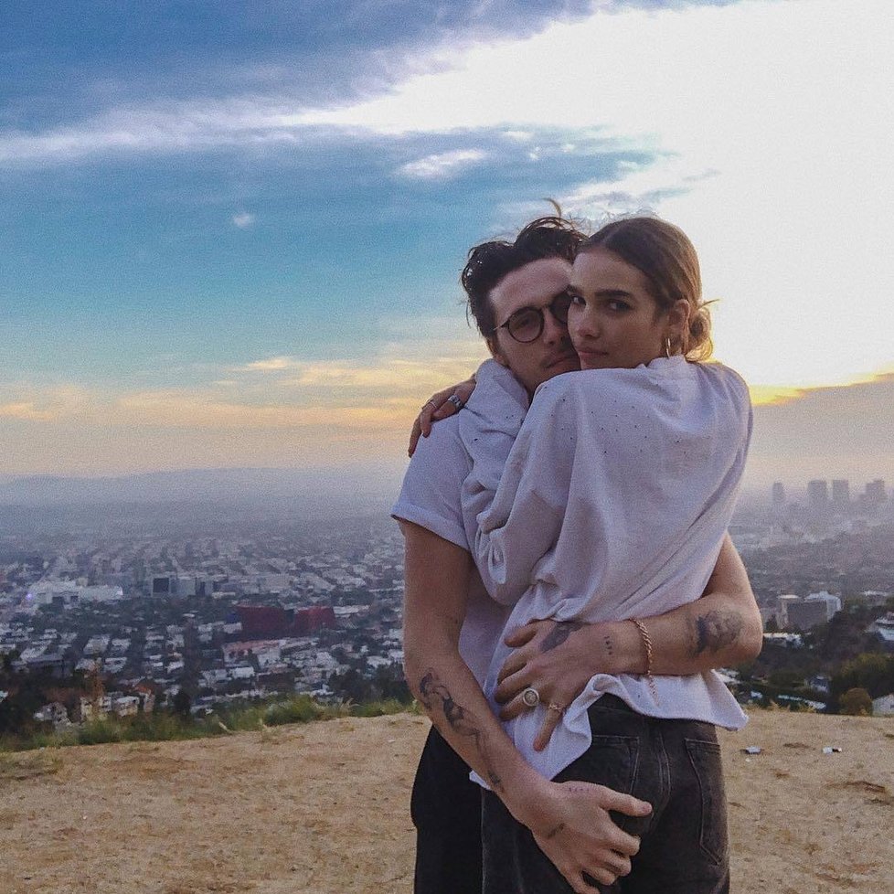 Brooklyn Beckham a ex Hana Cross