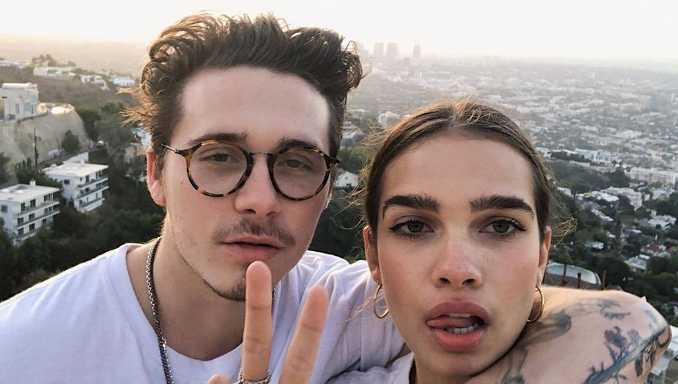 Brooklyn Beckham a ex Hana Cross