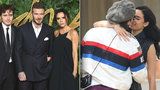 Beckham řádil v Cannes s mladší kopií Victorie: Mazlení a líbání nebralo konce!