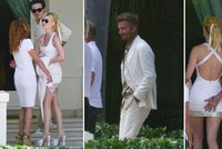 Dění po svatbě Brooklyna Beckhama: Ženichova ruka šmátralka a rozesmátý David!
