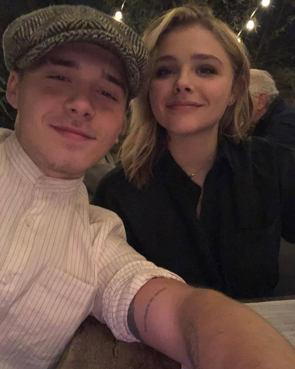 Brooklyn Beckham a herečka Chloë Grace Moretz