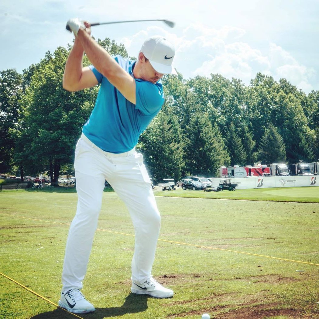 Americký golfista Brooks Koepka