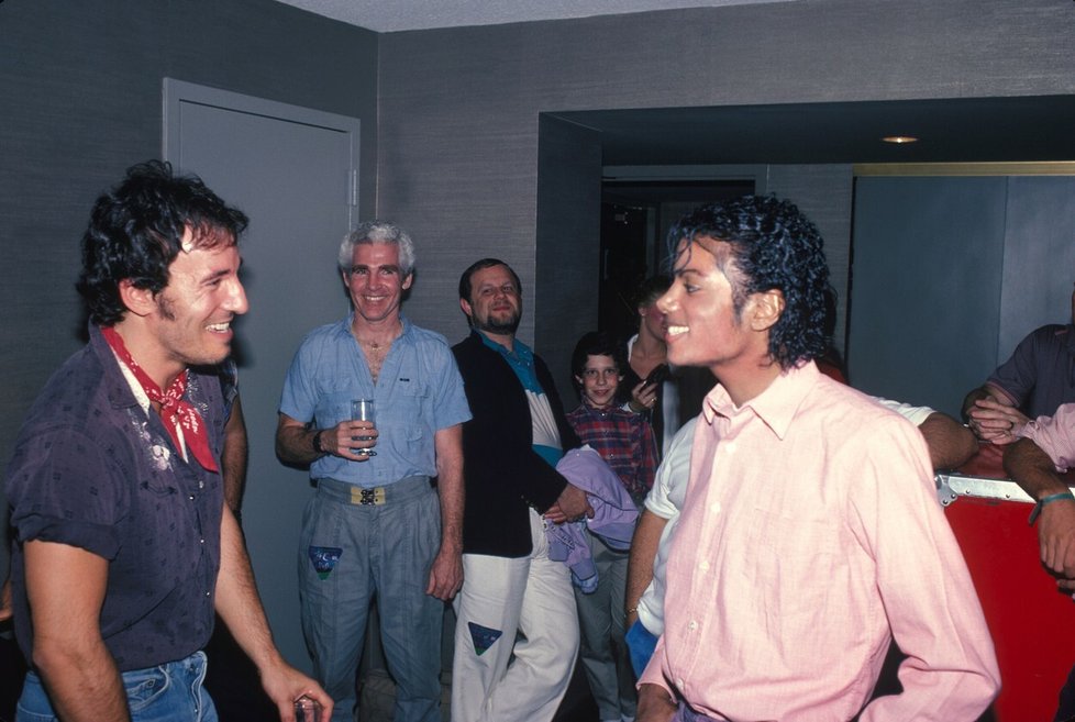 Bruce Springsteen a Michael Jackson