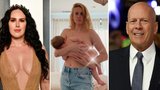 Dcera Bruce Willise: Odvážná oslava mateřství!