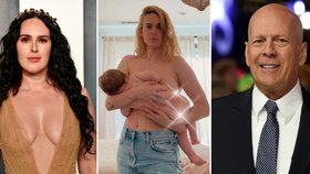 Rumer Willis oslavila Den matek netradičně.