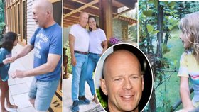 Bruce Willis (67) postižený těžkou afázií: Ukázal světu dojemné video se svými dcerkami