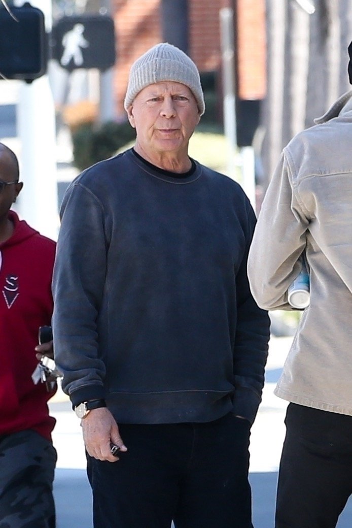 Hollywoodský herec Bruce Willis poprvé po oznámení nemoci na veřejnosti.