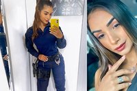 Sexy policistka se stala hvězdou instagramu: Fotkami vydělává víc než svou prací