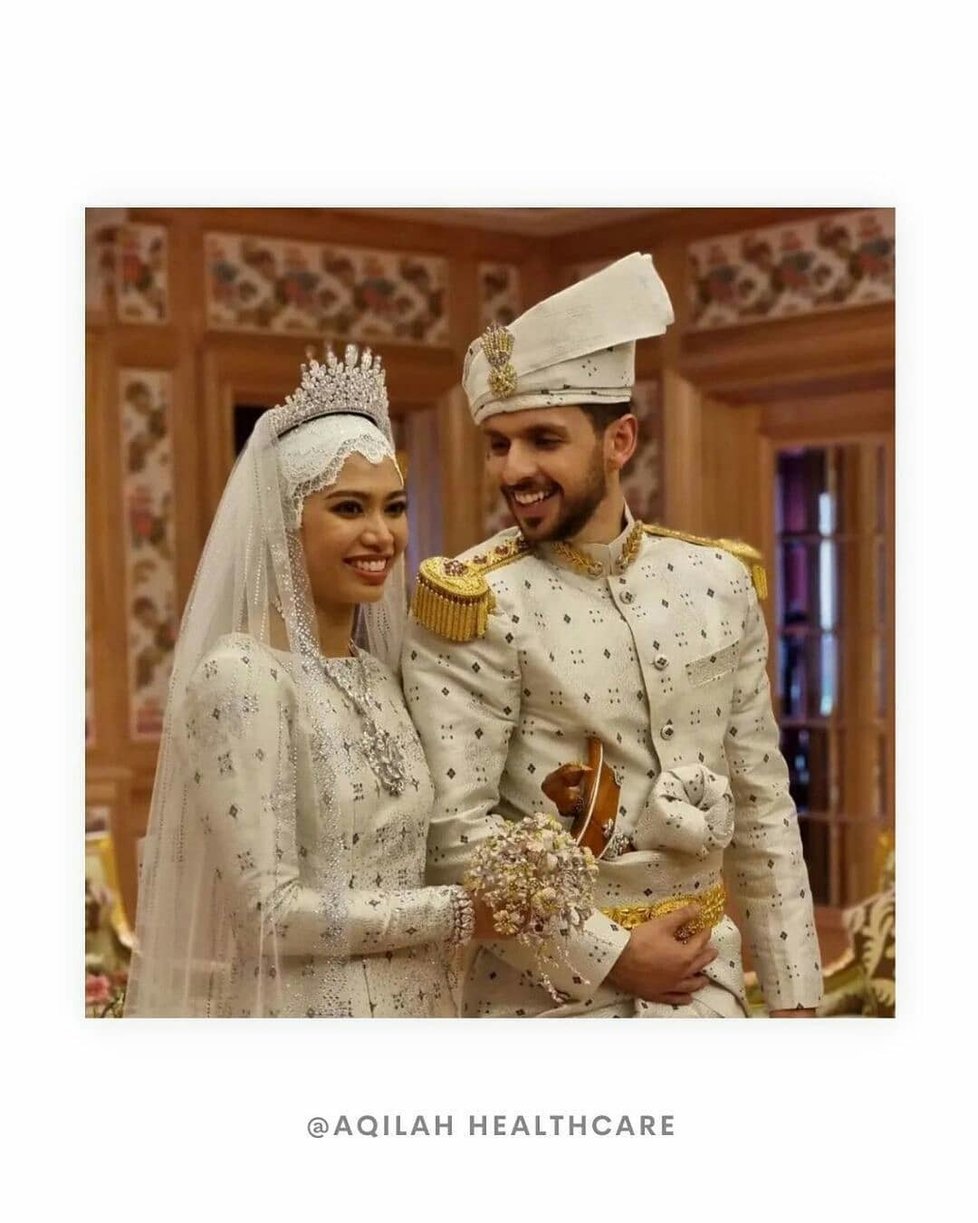 Brunejský sultán vdával svou dceru.