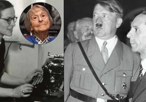 Brunhilde Pomsel sloužila Josephu Goebbelsovi až téměř do jeho smrti.