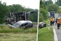 Drsná nehoda na Bruntálsku: Motorkář zemřel po srážce s náklaďákem!