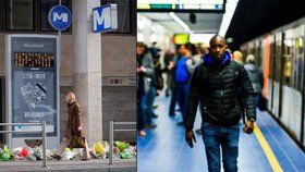 Zde vraždil islamista: V Bruselu je opět otevřena stanice metra