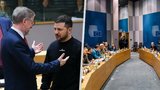 Fiala jednal se Zelenským v Bruselu: Řešili dodávky přístrojů na výrobu energie na Ukrajinu