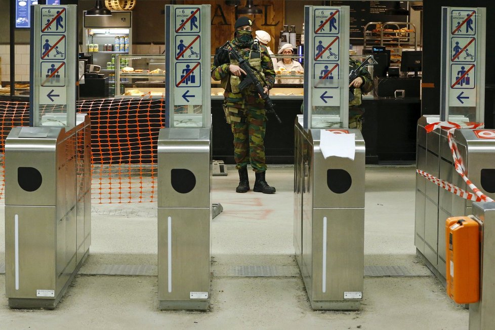 Uzavřené belgické metro