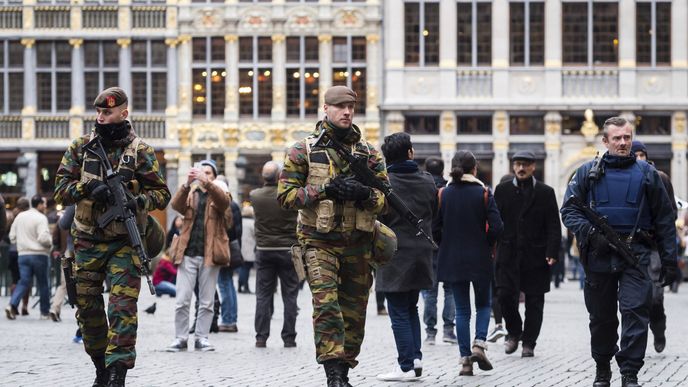 Brusel v pohotovosti: Vyhlásil nejvyšší stupeň hrozby teroristického útoku