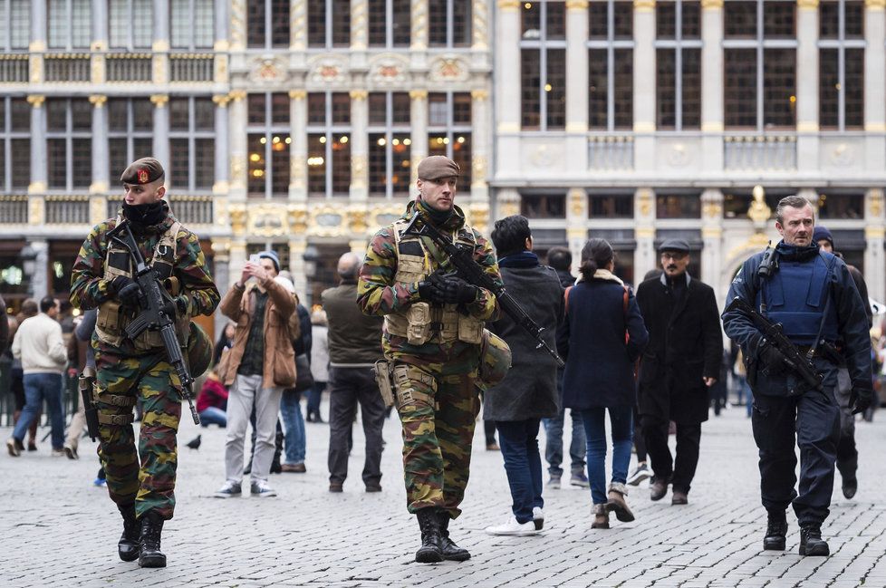 V Bruselu je nejvyšší stupeň protiteroristické pohotovosti