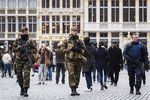 V Bruselu je nejvyšší stupeň protiteroristické pohotovosti