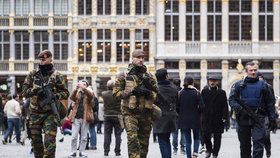 V Bruselu je nejvyšší stupeň protiteroristické pohotovosti