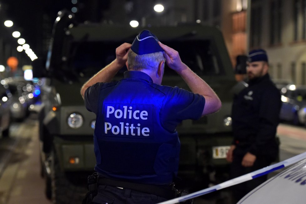 Belgická policie v pohotovosti při jednom z loňských incidentů
