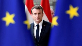 Neformální večeře po eurovolbách: Francouzský prezident Emmanuel Macron (28. 5. 2019)