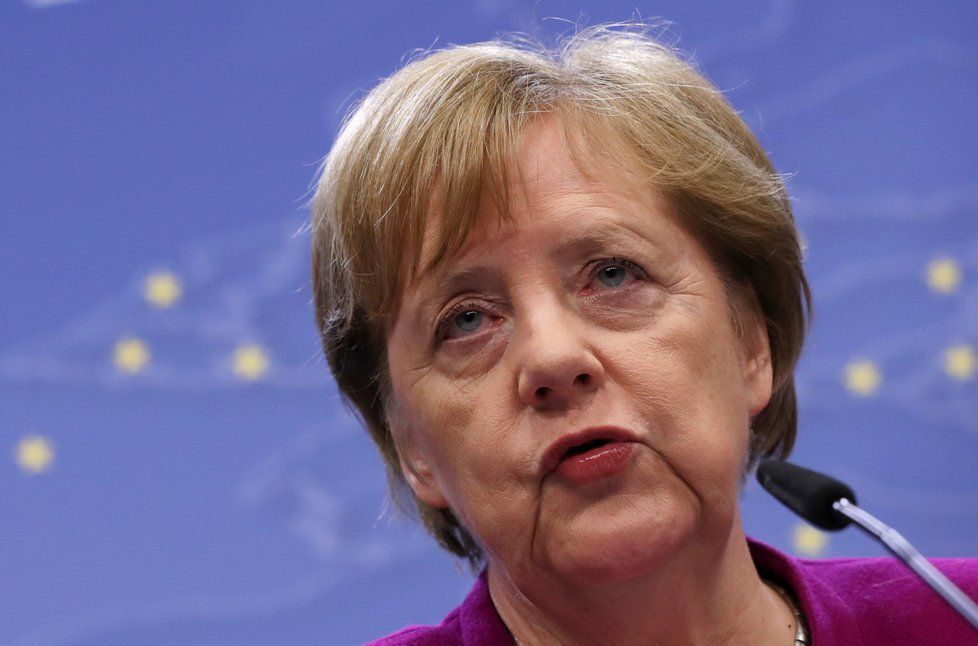 Neformální večeře po eurovolbách: Německá kancléřka Angela Merkelová (28. 5. 2019)