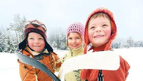 Rozhodně největší radost mají ze zimy děti. Kromě sáňkování tak v Praze mohou konečně také bruslit