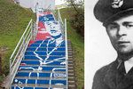 Během druhé války nasazoval kvůli osvobození vlasti svůj život. Osudným se mu v roce 1948 stal nástup komunistů k moci. Jeho statečný i tragický osud připomíná na Černém Mostě ojedinělý portrét na schodech.